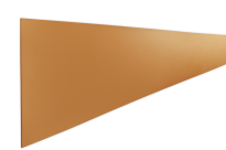 1.5 x 170 mm Odbojnica płaska Acramit Optima - 10